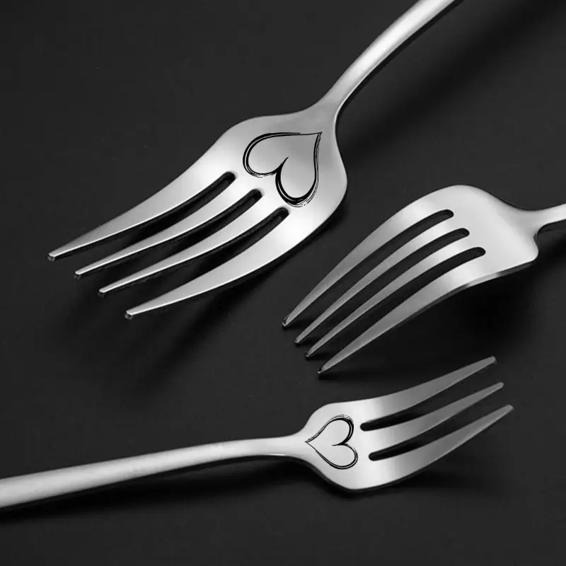 silverware set including spoons and forks and knife portable stainless steel dinner flatware set silvery cutlery set dishwasher safe Product details 2