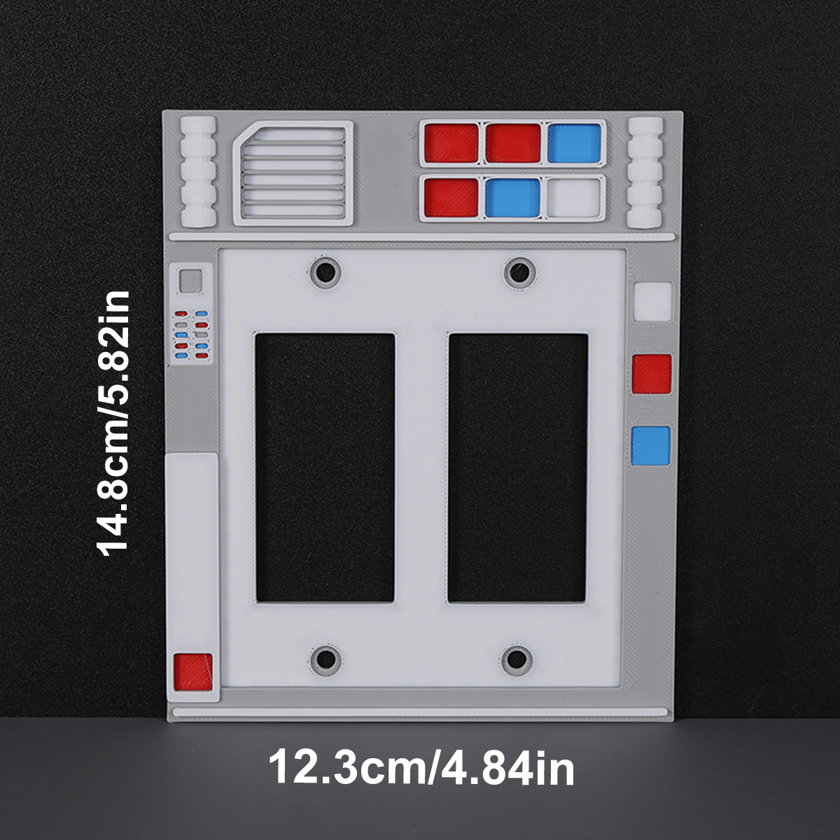 TEMU Decorative Cover, A Reusable Wall Panel Made Of Pc, Ideal For Enhancing The Decor Of Kitchens, Bathrooms, And Bedrooms, Requiring No Electricity