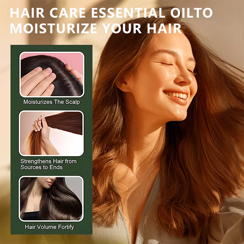 2pcs pure rosemary oil rich in and rosemary leaf oil it absorbs quickly and moisturizes the hair and rough hair texture gently prevents split ends Product details 4