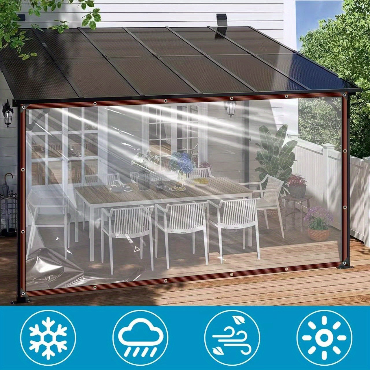 neue rv markise regenschutz verdickte transparente - Temu Germany