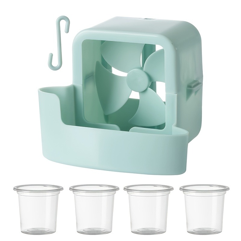 TEMU Version améliorée 2026 - Ensemble d'accessoires de refroidissement pour ventilateur portable - Étagère à refroidissement rapide, alimentation ,