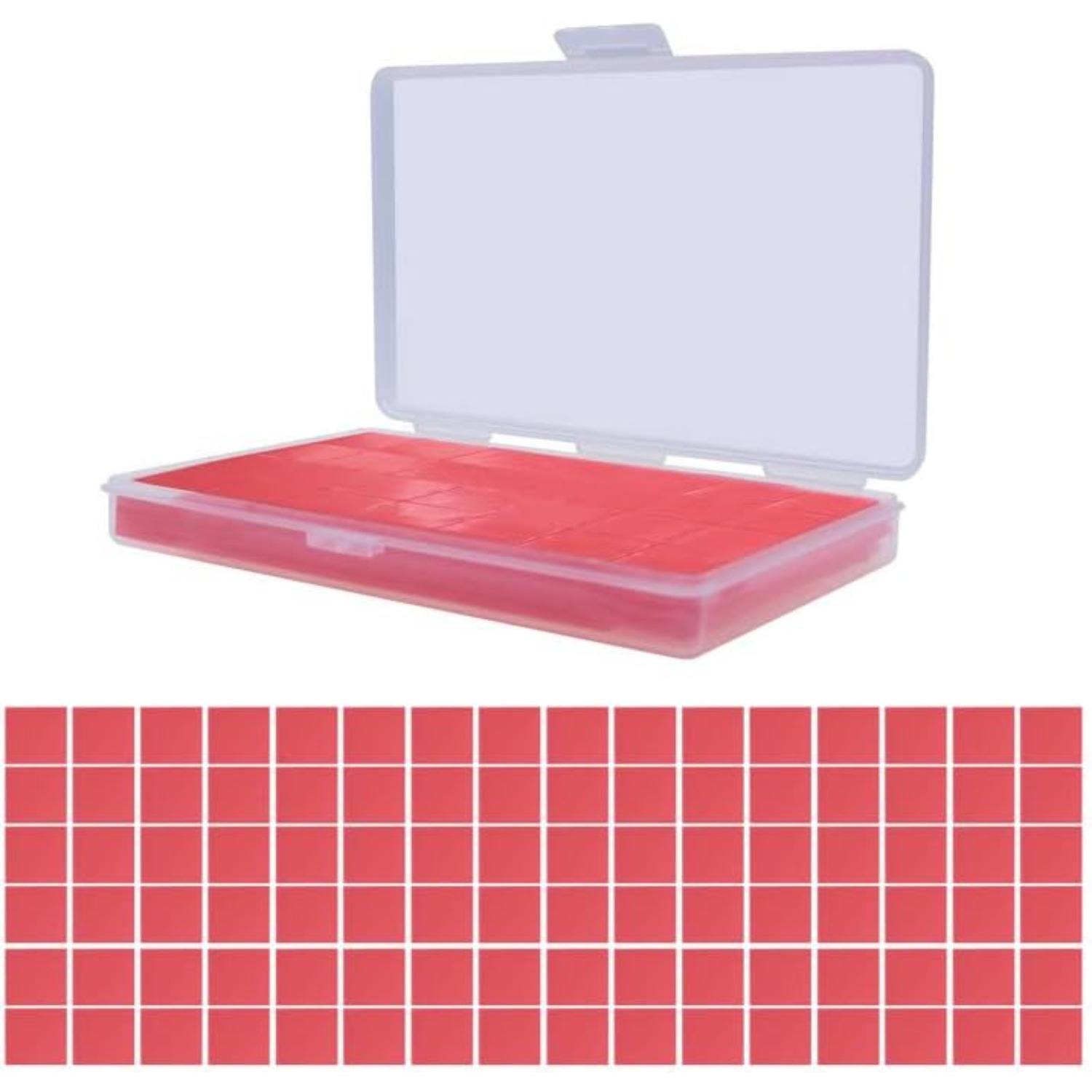 

144pcs Diamond Painting Wax Set, 2x2cm Diamond Art For Diy Embroidery , Diamond Art Accessories Kit Storage Box