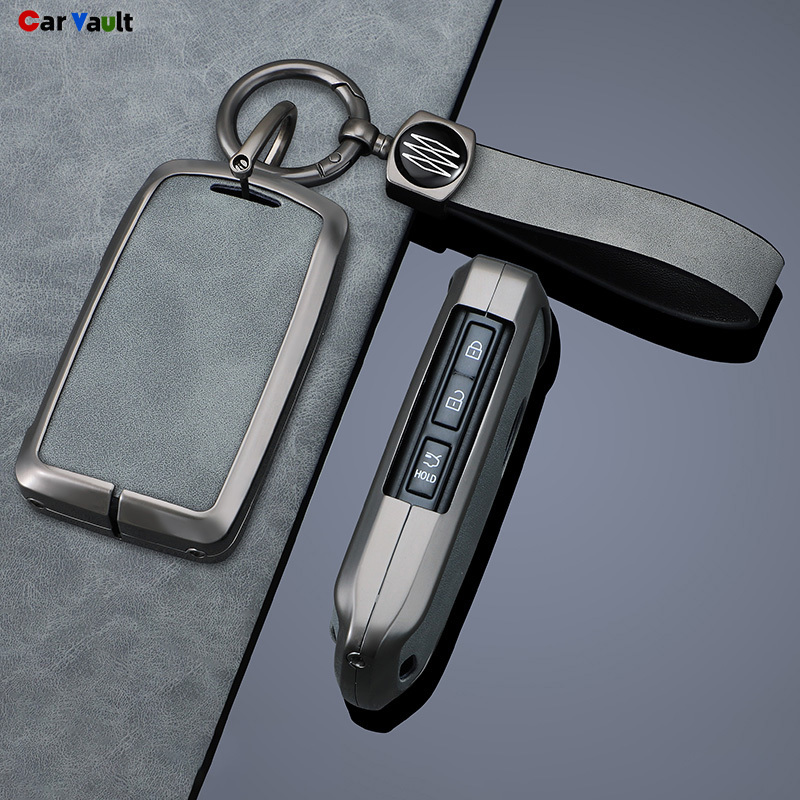 ム亜鉛合金キーフォブカバー テスラモデル3/y用 - 完全保護、高級カー