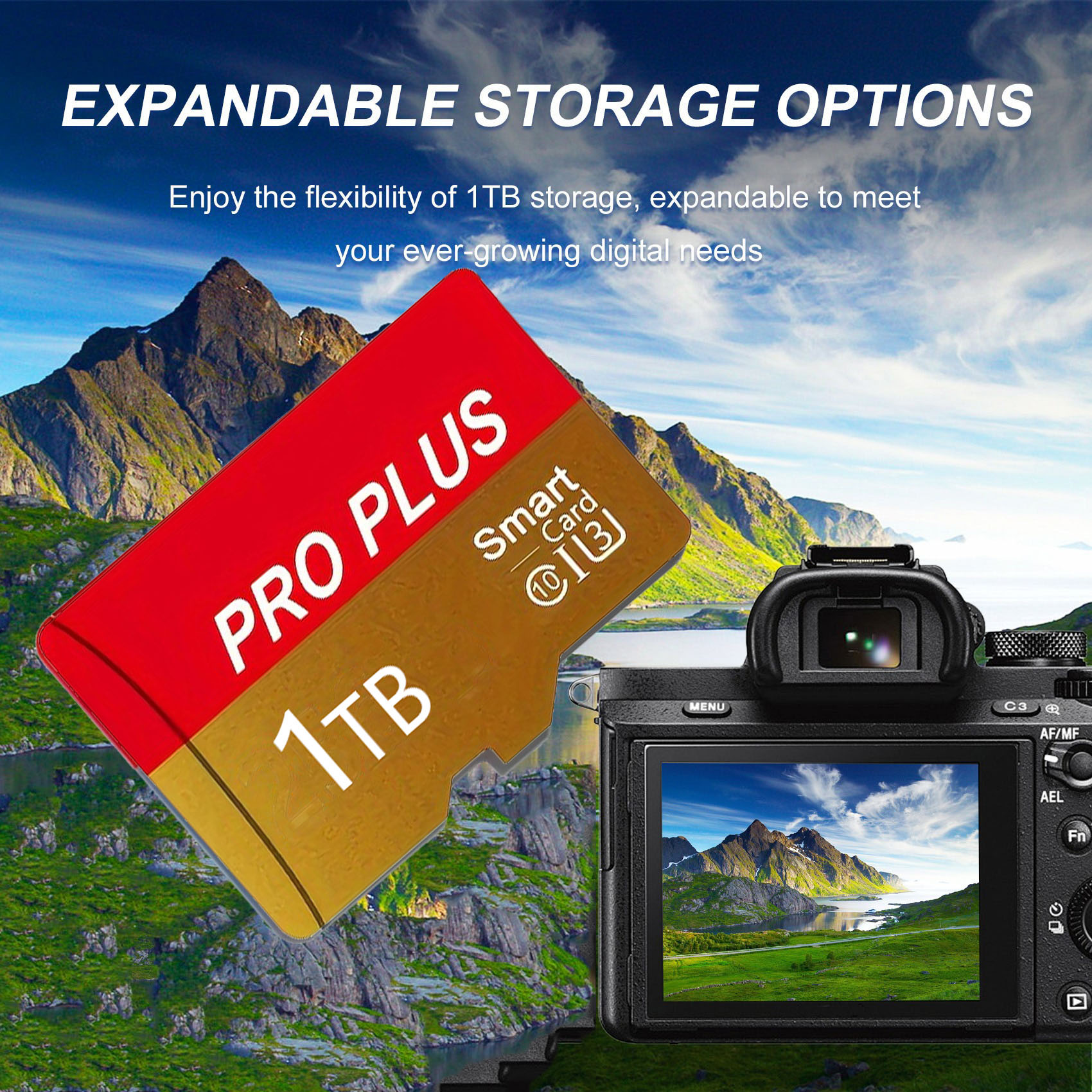 TEMU 1tb Memory Card For Cameras, Drones & Smartphones - Reliable Performance Durability