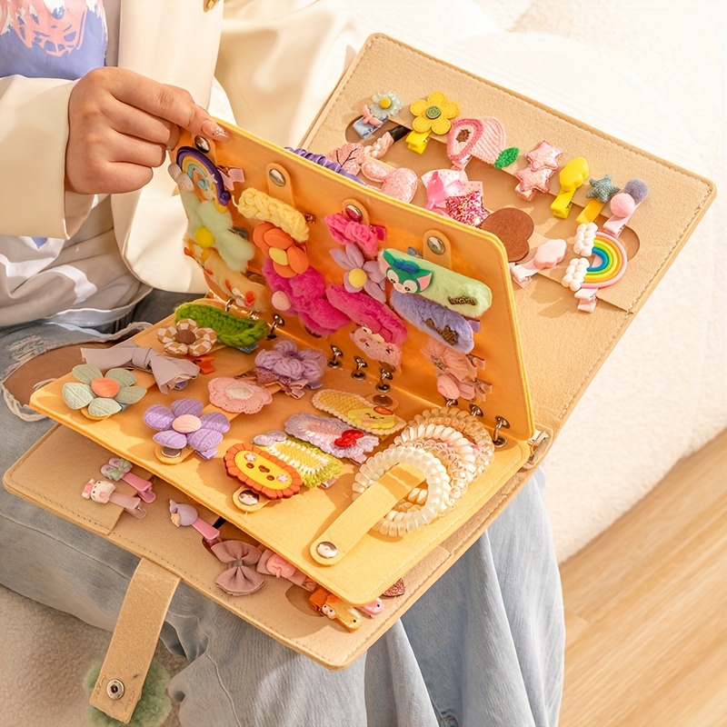 

Hair Accessory Organizer - Portable Storage Snap For , Headbands, And