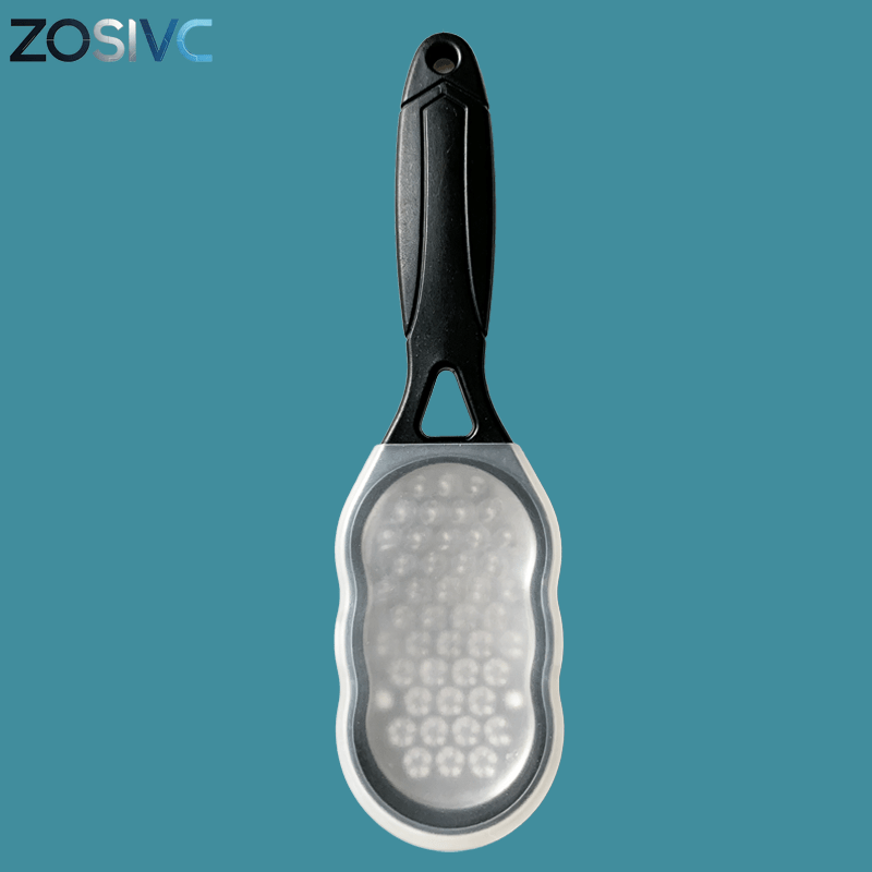 TEMU Lima de pies profesional de acero inoxidable, 1 pieza, eficazmente la piel y callosa. Equipada con un protector antisalpicaduras de seguridad y