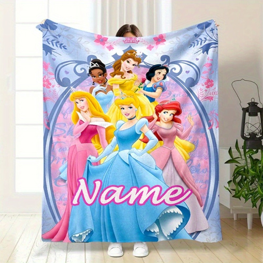 

1pc Ume Customizable Blanket Personalized , , , - Use, For Home & , Christmas