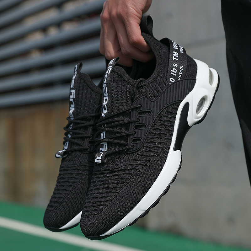 TEMU New Fashionable Men's Casual Sports Shoes, Lightweight Trail Running Shoes, Trendy Versatile Road Running Shoes, Comfortable And Shoes, Suitable