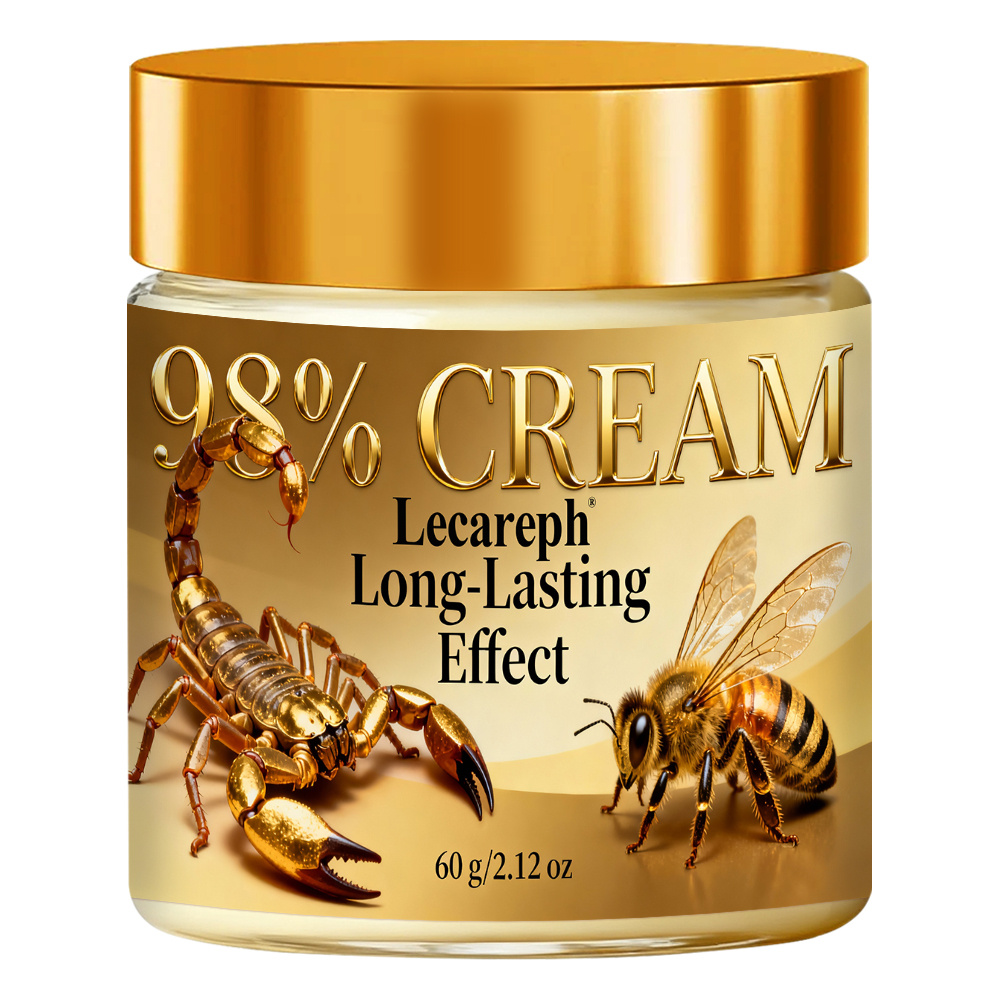 Image of 98% Strong Bee Venom Joint Skin Cream: For Hand Joint Skin, Skin And Muscles. Fast-acting Formula With Bee Venom And Multi-vitamins, As Foot Cream. Professionally Designed For The Elderly And Athletes