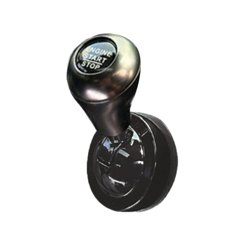 TEMU -touch Start Button With Push-to-start Rocker Lever Car Additions Interior Decor Push Rocker Start Accessory, Without Battery