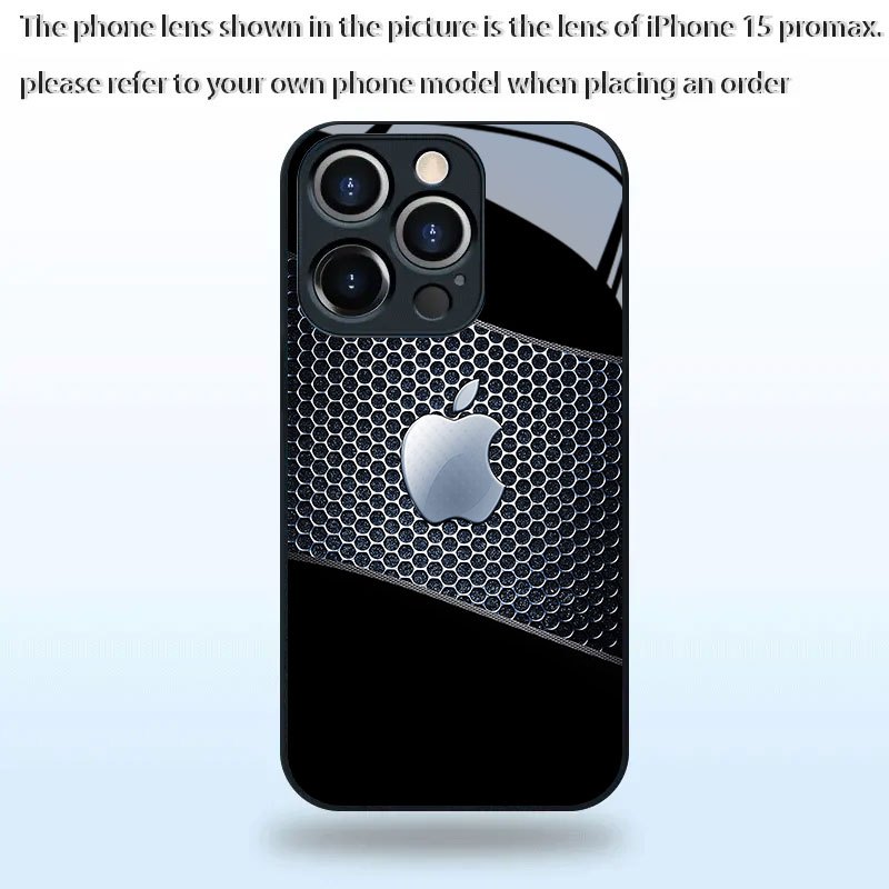 E-shop Handyhülle - Apple Metall Mesh HD Glas Handyhülle, passend für iPhone 17/17Pro/17Pro Max/17Air/16 Plus/16 Pro/16 Pro Max/ Plus/15 Pro/15 Pro