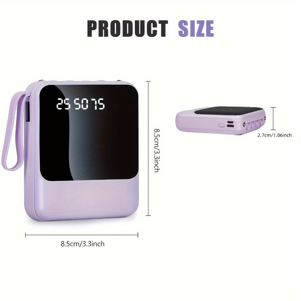 40000Mah Mini Cute 5V2A Fast Charging Multifunctional Power
