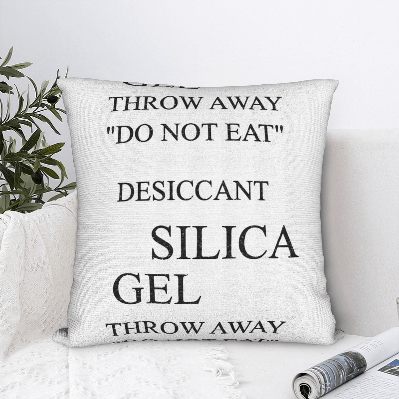 TEMU 1pc Do Not Eat Atmosphere Double-sided Printed Pillowcase, Perfect Of Comfort And , Pillow Insert Not Included