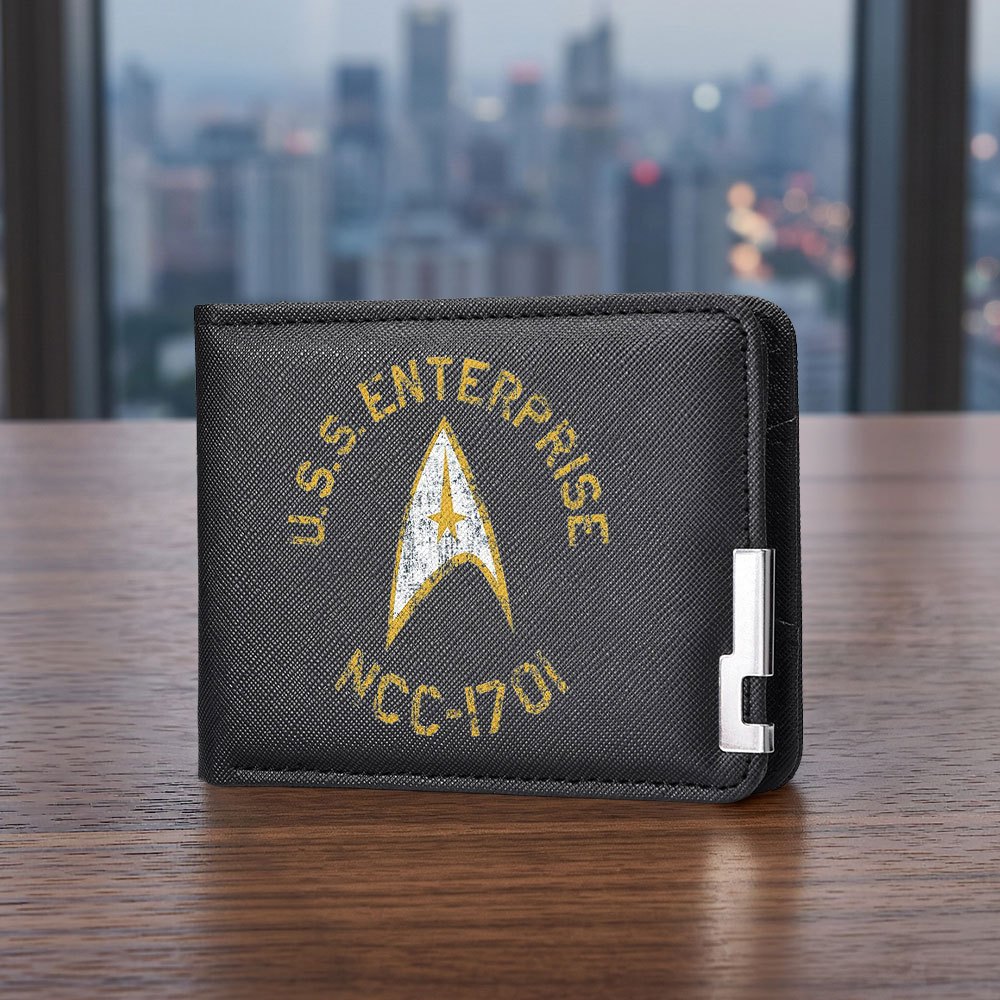 TEMU Men's Wallet/card Holder, Suitable For Business And Casual Wear, Bi-fold With Multiple Card Slots, Gift For Boyfriend Or Husband, Ideal For
