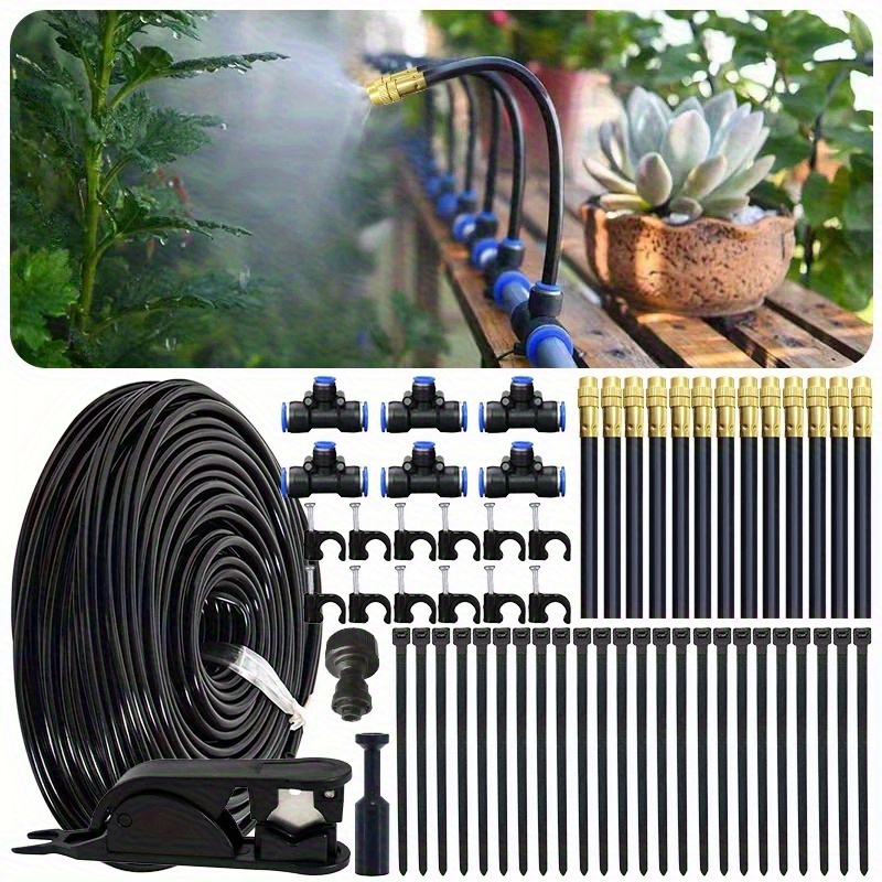 drip watering irrigation kit automatic watering atomization sprinkler irrigation supplies garden plant water sprayer 196 85 393 7 590 55 787 4inch connector thread standard universal in europe and america