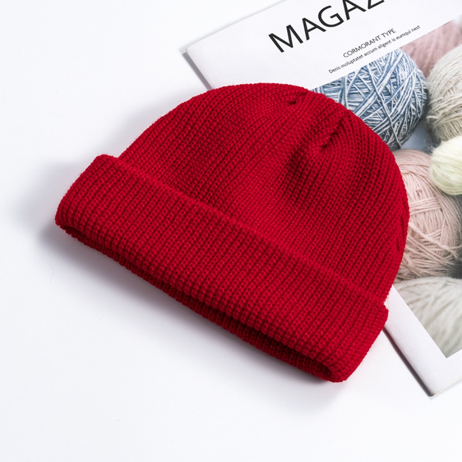 TEMU Casual Warm Hat, Unisex, Suitable For Outdoor, Cycling, Travel, Skiing, Unisex Outdoor Casual Brimless Knit Hat