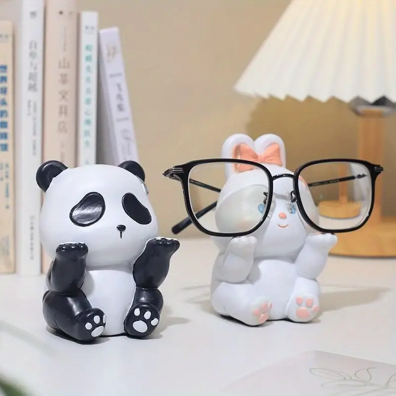 Générique Porte-lunes d'animaux, support de verres mignons,Mignon de support de porte-lunettes Panda Stand - Drunative Eyeglass Organizer Stand Display pour table de chevet de table de chevet Générique Porte-lunes d'animaux, support de verres mignons,Mignon de support de porte-lunettes Panda Stand - Drunative Eyeglass Organizer Stand Display pour table de chevet de table de chevet