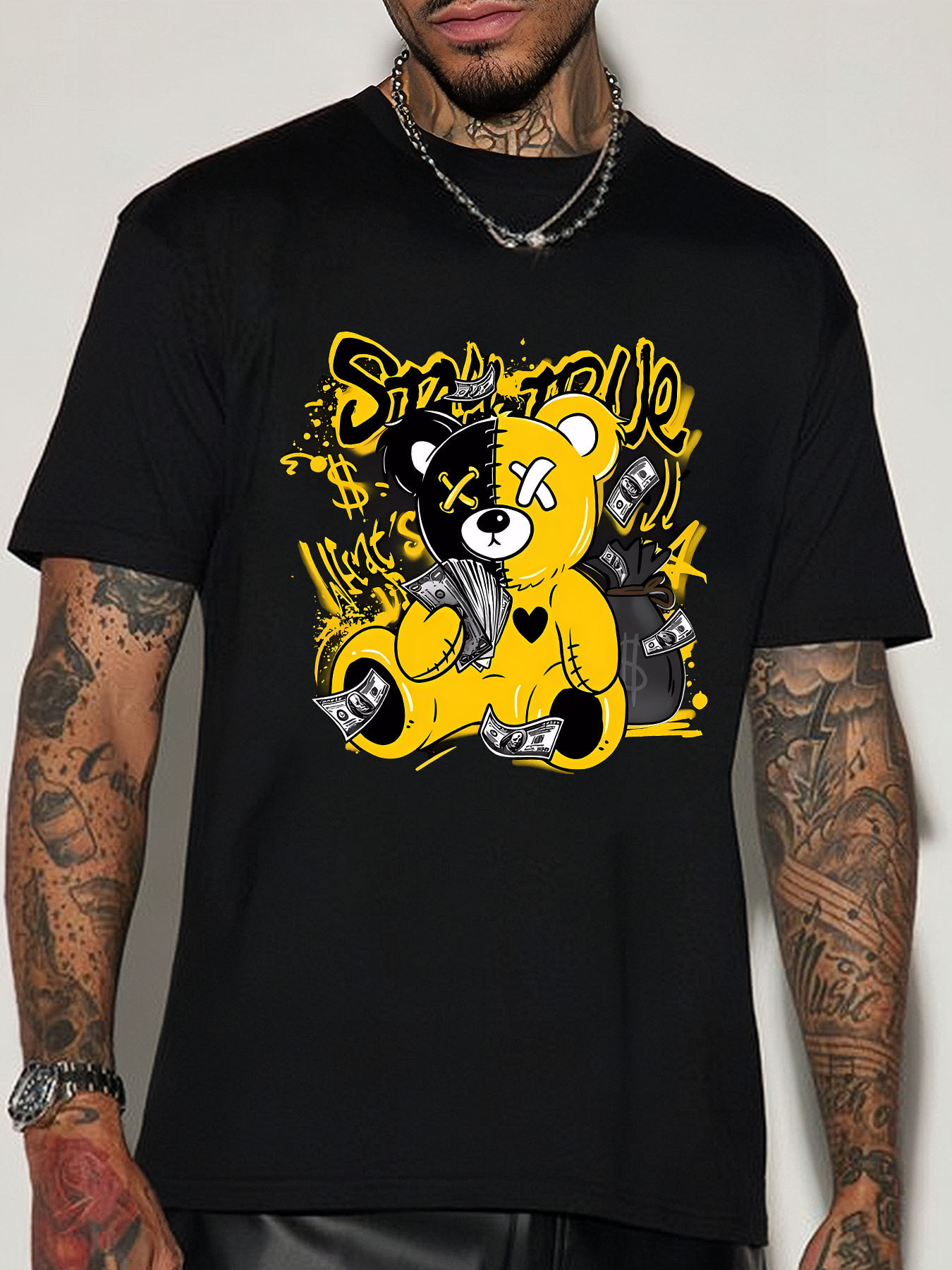 注目ブランド！Kicksers Got'em Tee Black Yellow GOT 'EM Thunder Black – kickstandstore