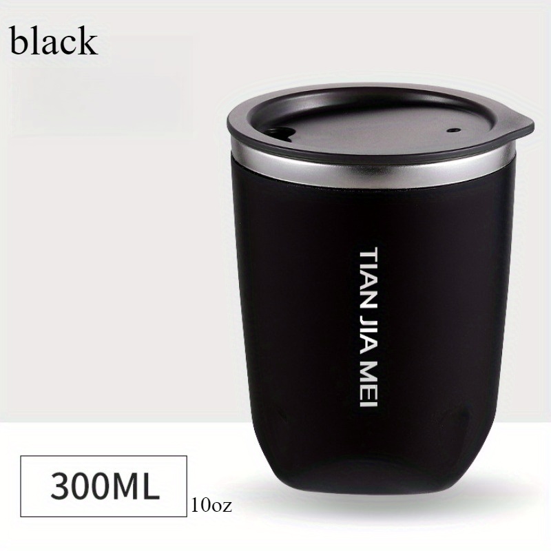Image of Stainless Steel Coffee Cup – Sleek Portable Tumbler For Office & Car – Stylish Unisex Design – Drinks Hot/cold – Perfect Gift For Professionals & Travelers