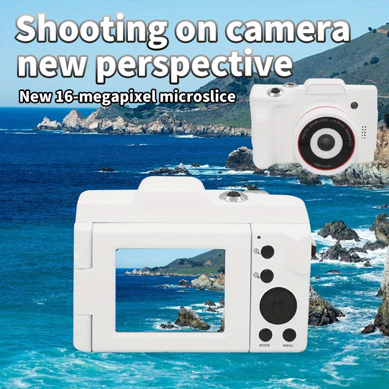 1080p hd digital camera 16 megapixel photo camera mini dslr Temu