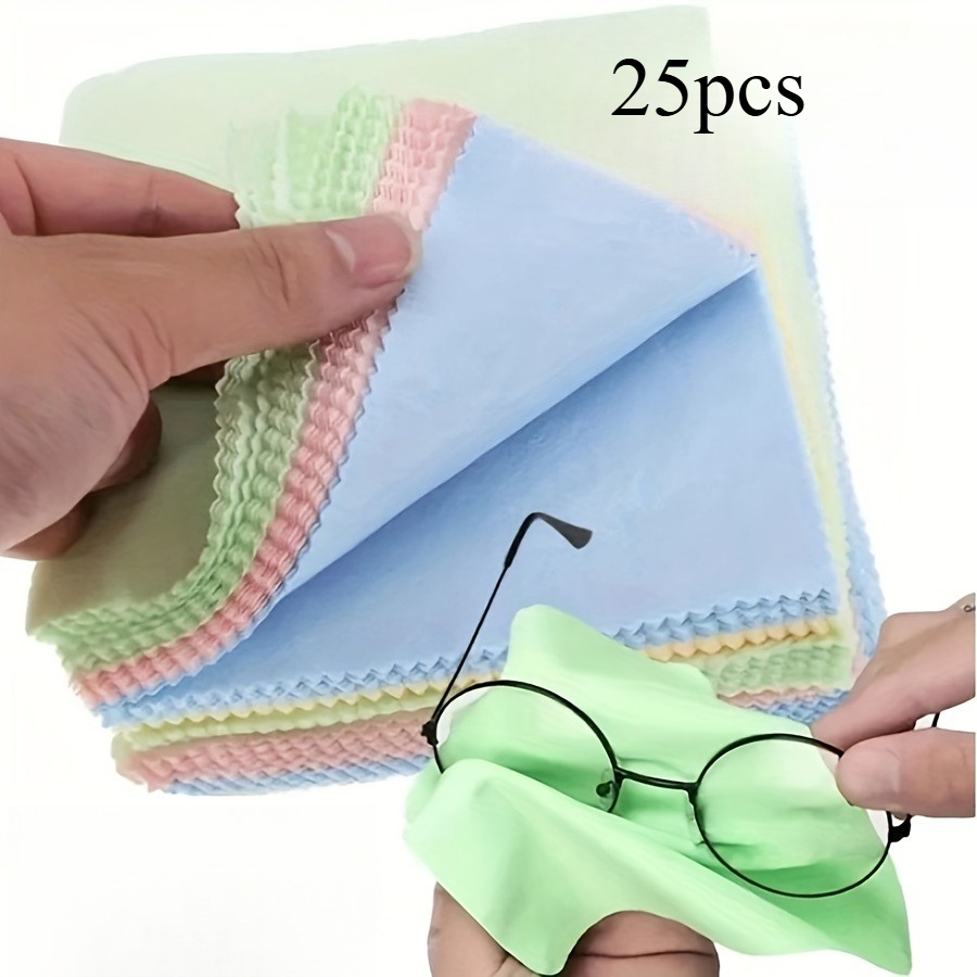 K&F Concept 10 Pack Microfiber Cleaning Cloth 6 x 7 inches(15cm x 18 cm