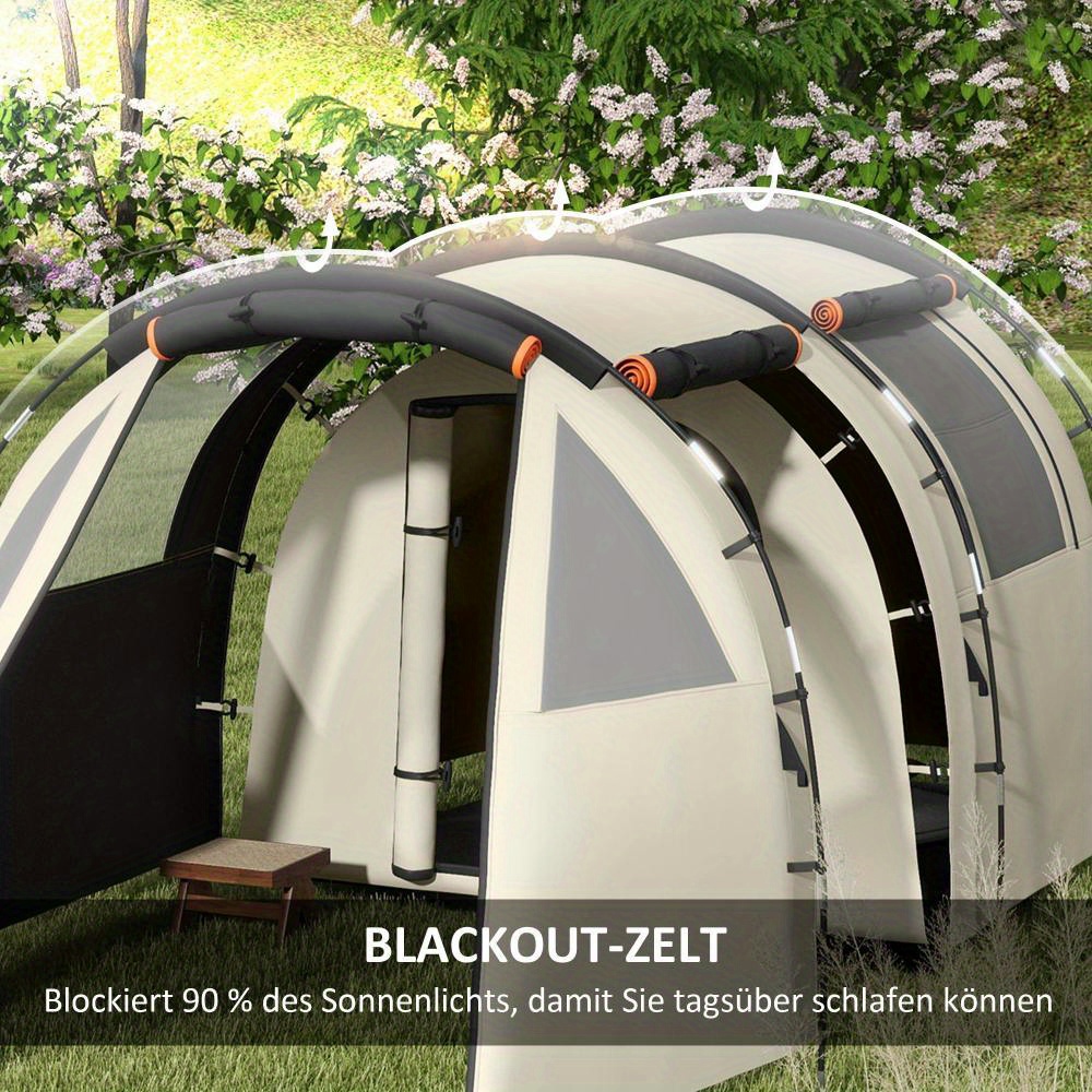     Camping Tent, 5-Person Family Tent,  , Side Windows, Carry Bag, 3000mm, Garden, Khaki, Large Camping Tent, Camping Tents Heavy Duty High Quality, Winter Tents Outdoor Camping, Big Tents Outdoor Camping High Quality, Camping Shower Tent, Outdoor Shelter, Group Camping, Tworoom Tent,   Tent, Weatherresistant Tent, Reinforced  , Portable Tent, Easy Setup Tent, Family Campers, Group Travelers