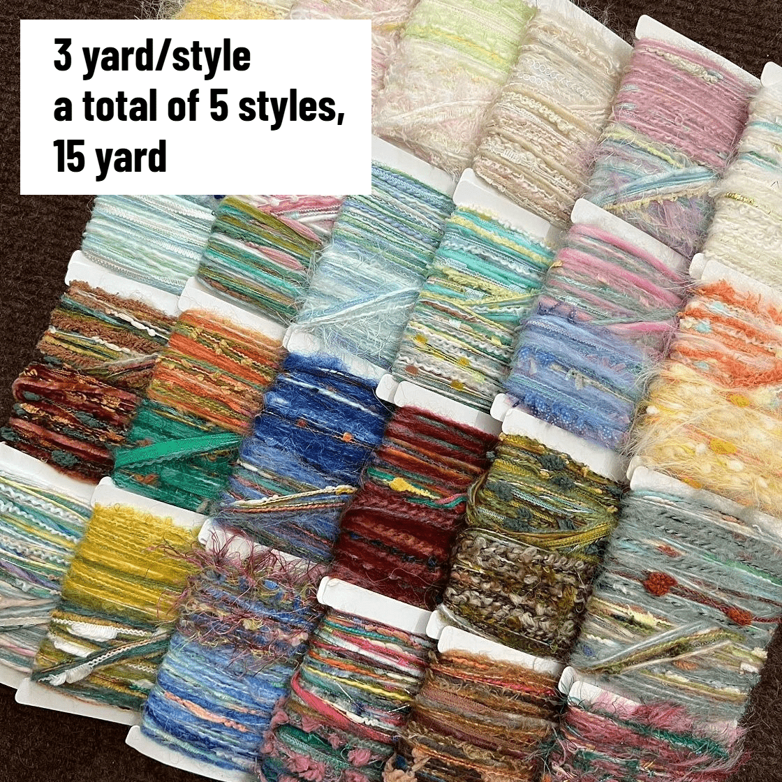 TEMU 15 Yards Random Color Hand Mixed Thread, Handmade, Knitting Crochet, Bracelet/hand Rope Making, Hair Clip/hair Accessory/hairband/earrings, Doll
