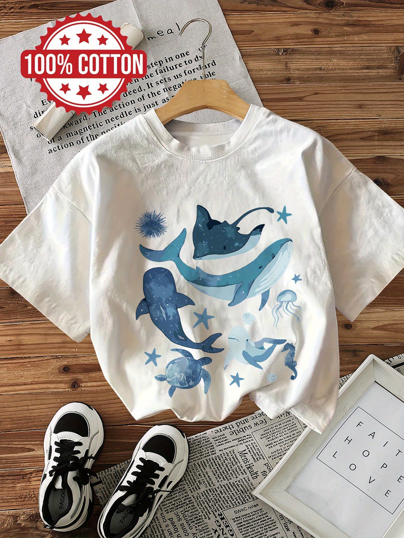 t shirt whale Cyprus