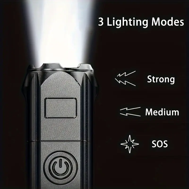 1 bright variable focus flashlight portable multifunctional variable suitable for outdoor emergency use details 5