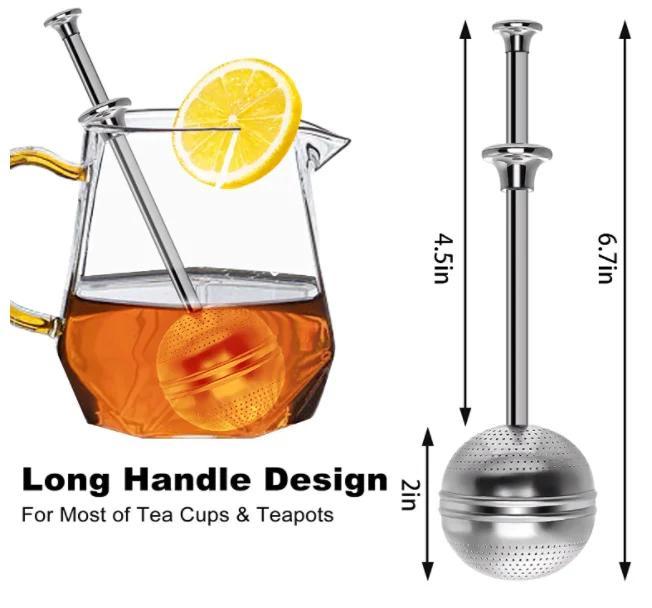 high quality 304 stainless steel tea ball infuser for brewing tea   for purchase details 1