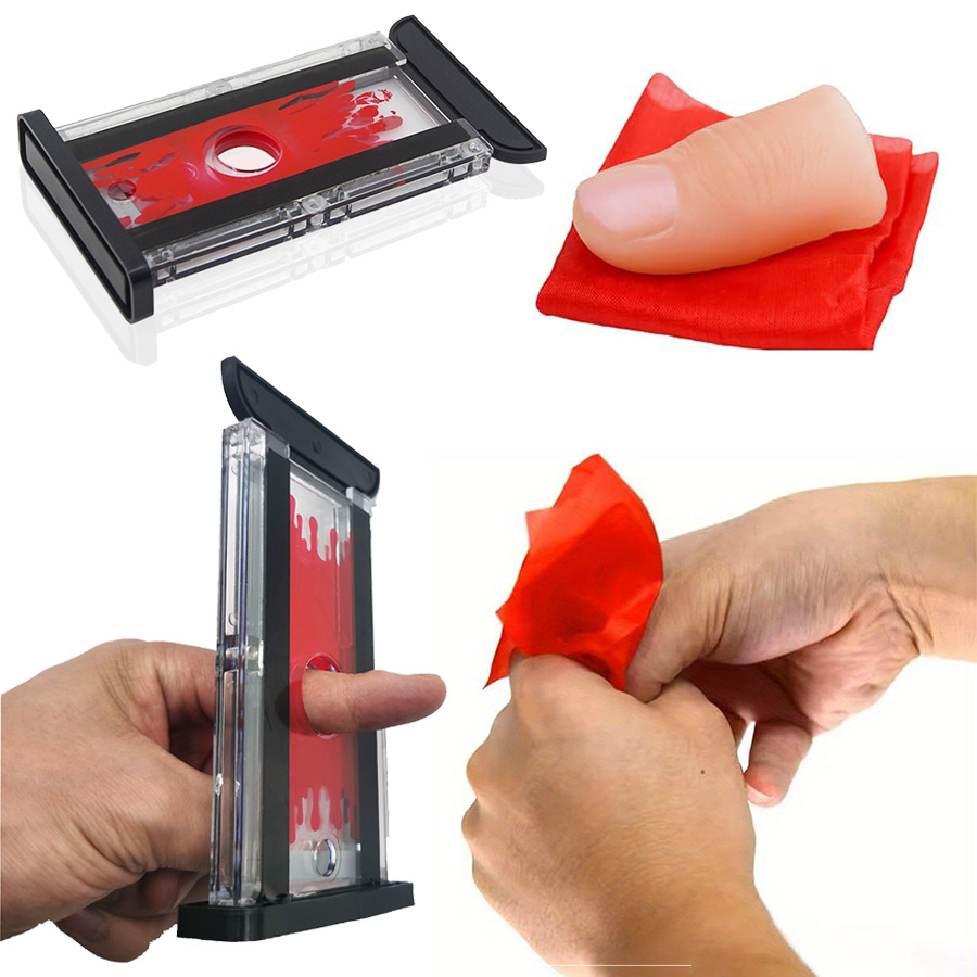 Fingertricks Zauberer Magische Trick-Finger 10 Stck - Knstliche Daumen  Bhnenshow Zauber Requisiten