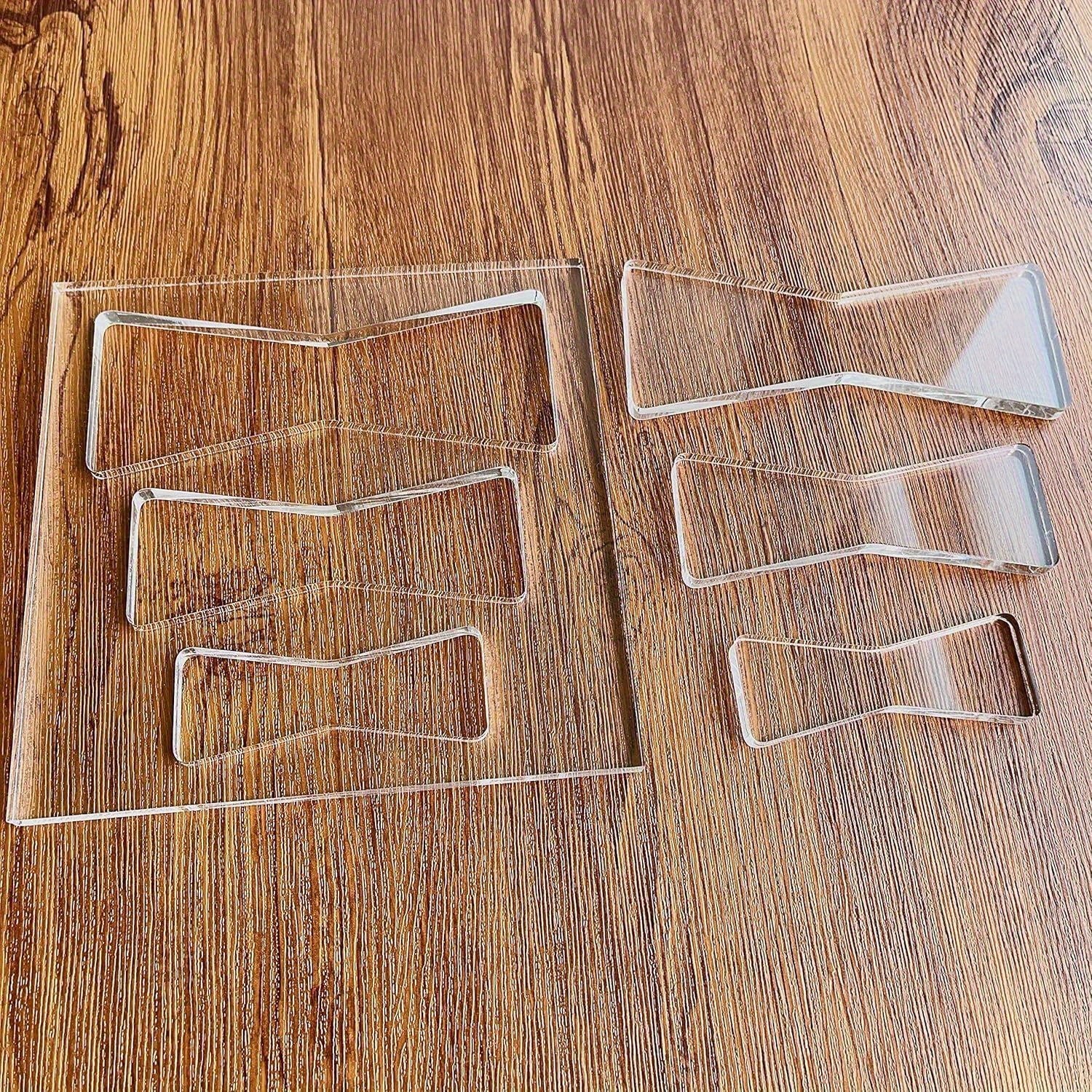 E-shop Schmetterlings-Frässchablonen-Set, Transparente Acrylschablone, Holzbearbeitungs- Schnitzschablone