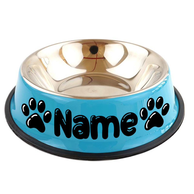 TEMU Cute Personalized Custom Cat Bowls, Dog Bowls, Stainless Food Bowls, Cat Food Bowls, Dog Pots And Cat Pots That Can Hold Dog Food, Cat Food And