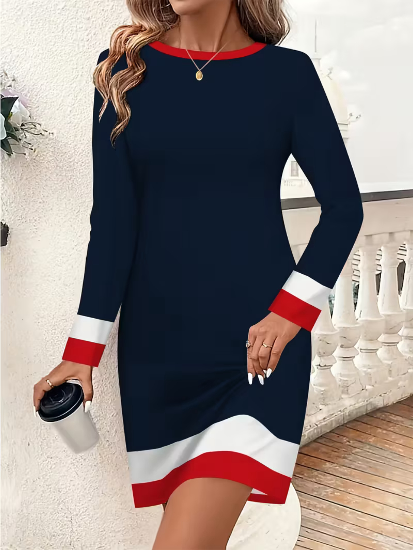preppy dresses sold on Temu United States