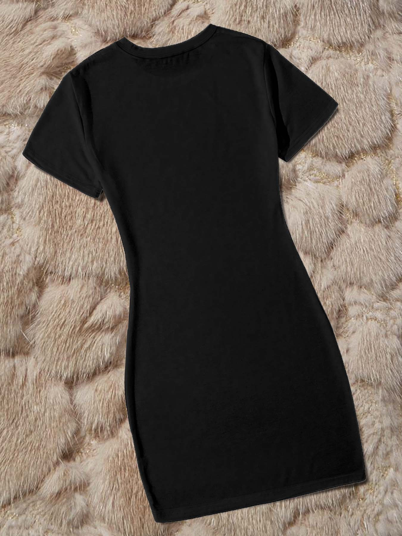 princess polly baby blue dress Women'S Ruched Bodycon Mini Dress Summer Mesh Halter Backless Cocktail  Party Club Dresses Black S main image 1