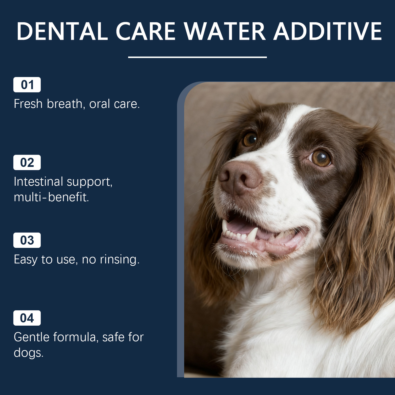 Kriath Fresh Breath Dental Care Water Additive, 100ML/3.38FL.OZ - No Brushing Required, Gentle Formula for Dogs & Cats, Fight Tartar, Freshen Bad Breath, Clean Teeth, Professional Oral Care Essential for Healthy Gums & Fresh Mouth in Pets