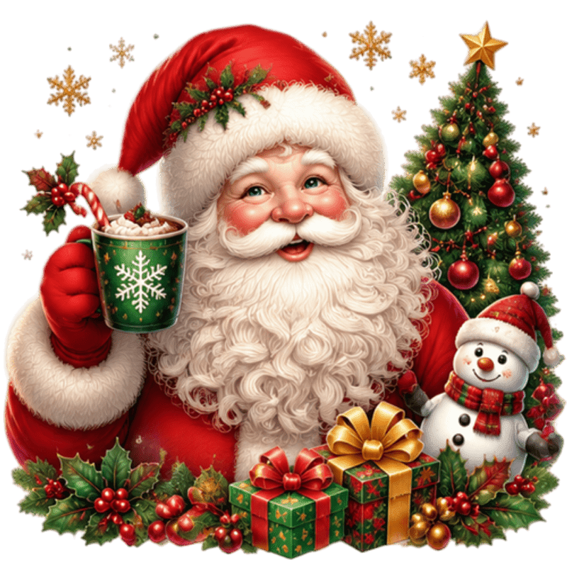 TEMU 2d Flat, 1pc Static Cling Window Film Suitable For Windows, Glass Doors & Mirrors - Reusable Removable Pvc Sticker With Santa Claus, Snowman &