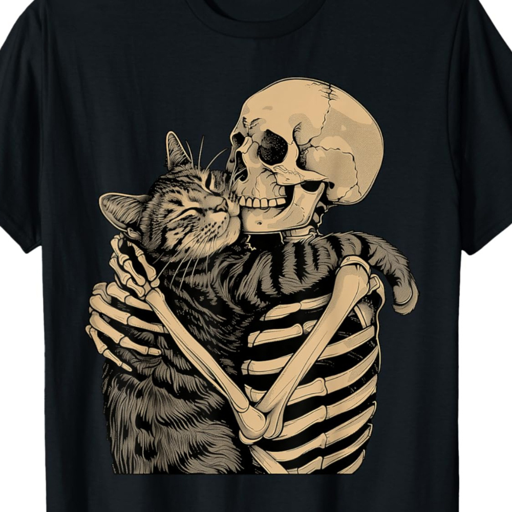 

Skeleton Cat Halloween Cat Lover