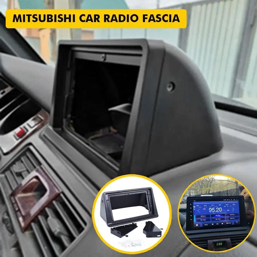 

2 Din 9 Inch Car Radio Fascia For Mitsubishi V31 Stereo Frame Plate Adapter Navigation Panel