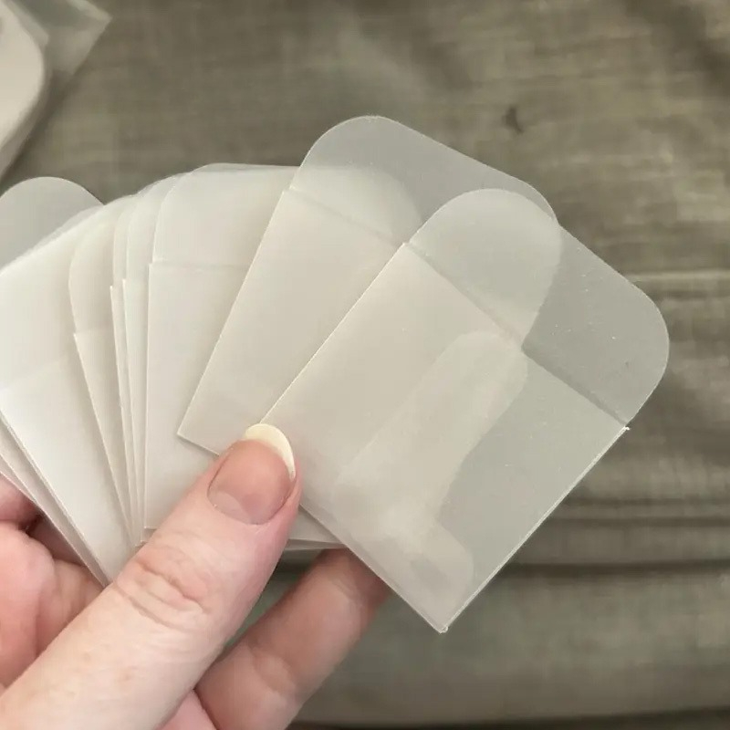 TEMU Mini Enveloppes en Papier Transparent Dépoli Semi-Transparent Acide Sulfurique | Idéales , l'École, , les Bijoux, les Bagues, les , les Graines,