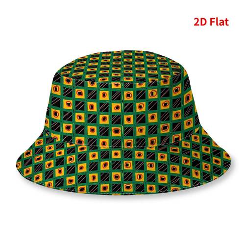 item picture bucket hat 1pc abstract square pattern 2 design mens and womens spring summer for outdoor parties and festivals lightweight sun hats fishing hats durable and comfortable headwear