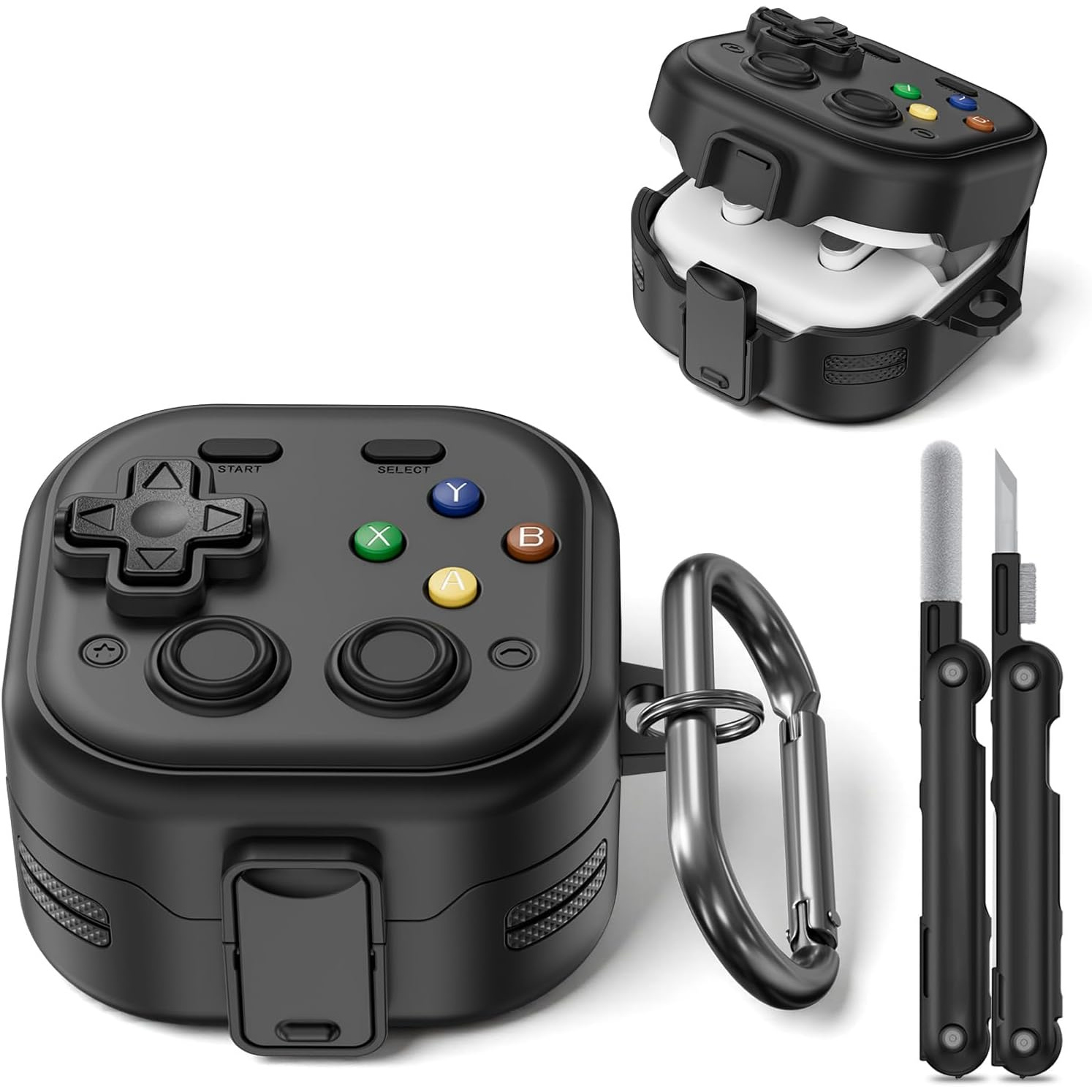 TEMU KEKOA para for Galaxy Buds 4 Pro y Buds 4, carcasa con cierre de seguridad para for Samsung for Galaxy Buds 4 Pro 2026, cubierta rígida de juego