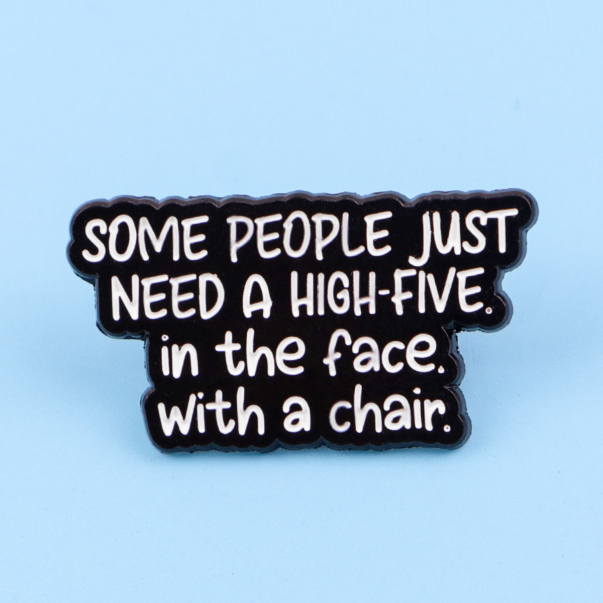 TEMU 1pc Cartoon Lapel Pin | Enamel Pin For Backpacks, Briefcase Badges, Brooch For Clothes Additions, Fashion Gifts, Alloy With Silicone Back