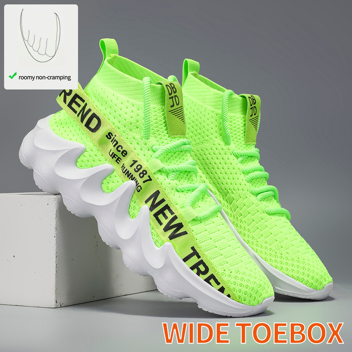Men's Extra Wide Fit Road Running Shoes