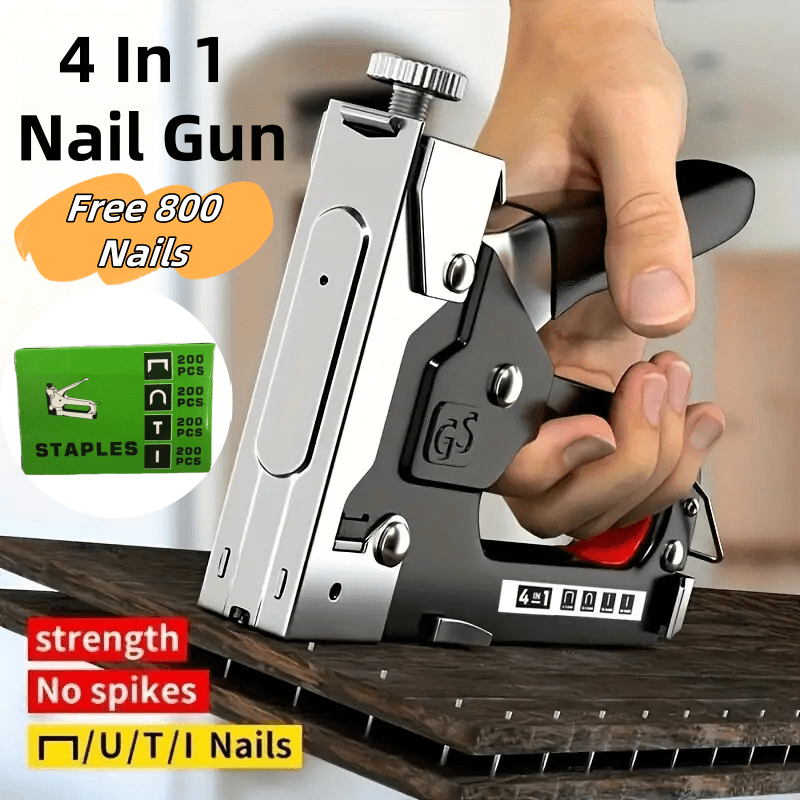 4'ü 1 yarı otomatik zımba tabancası t şekilli/ u - Temu Türkiye