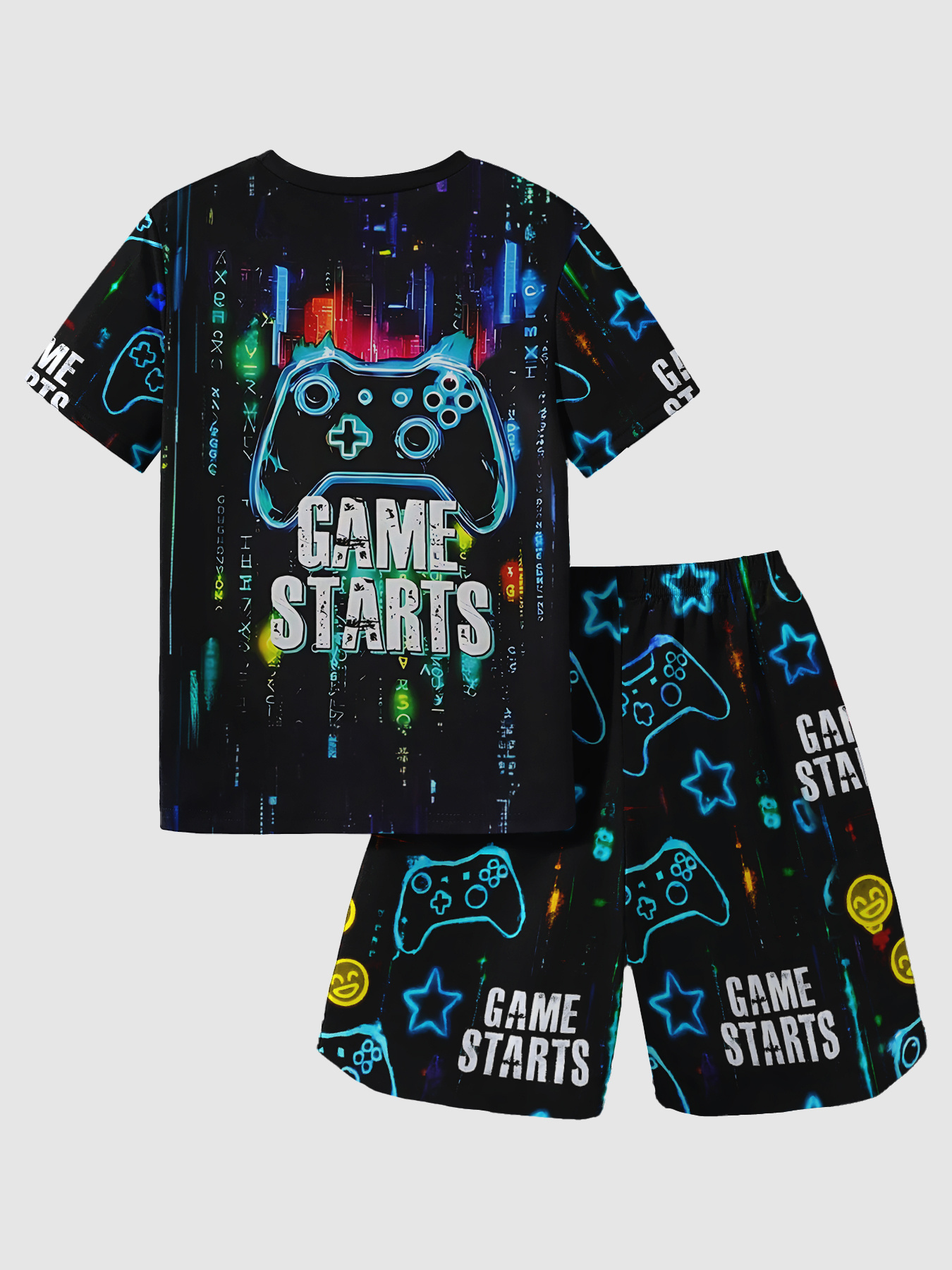 flame retardant fabric pajamas boys pajama sets casual wear sets daily casual clothes suitable for outdoor wear