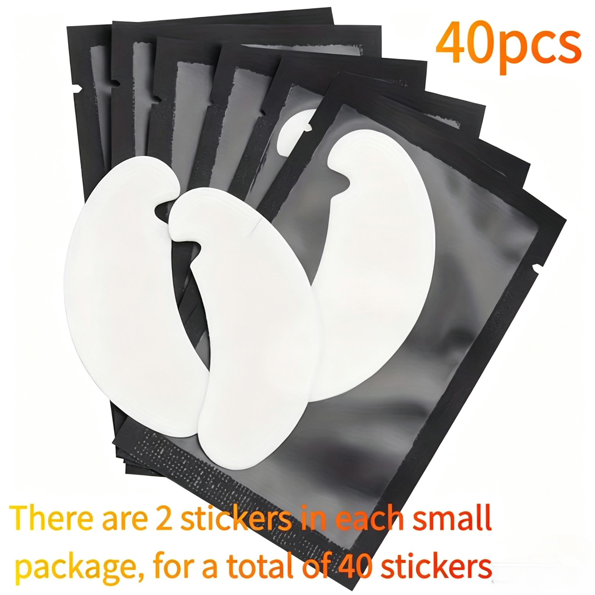 TEMU Lot de 40 tampons pour extensions de cils et lash lift - Kit d'outils de beauté masque pour de qualité supérieure, durables et hygiéniques,