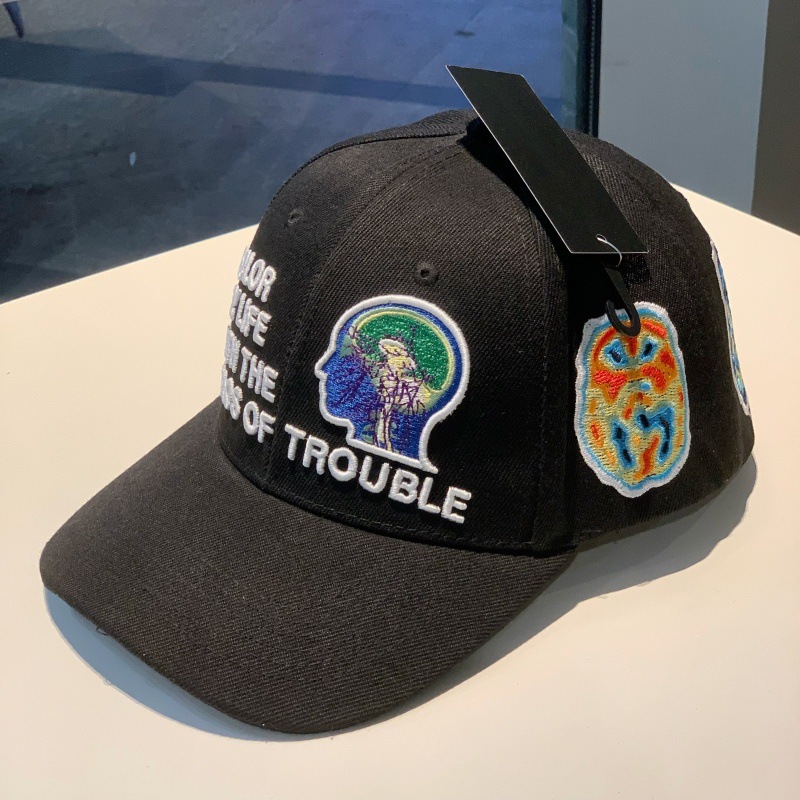 TEMU Cappellina da Baseball per , Perfetta per Outdoor e l'Abbigliamento Casual con Design Ricamato