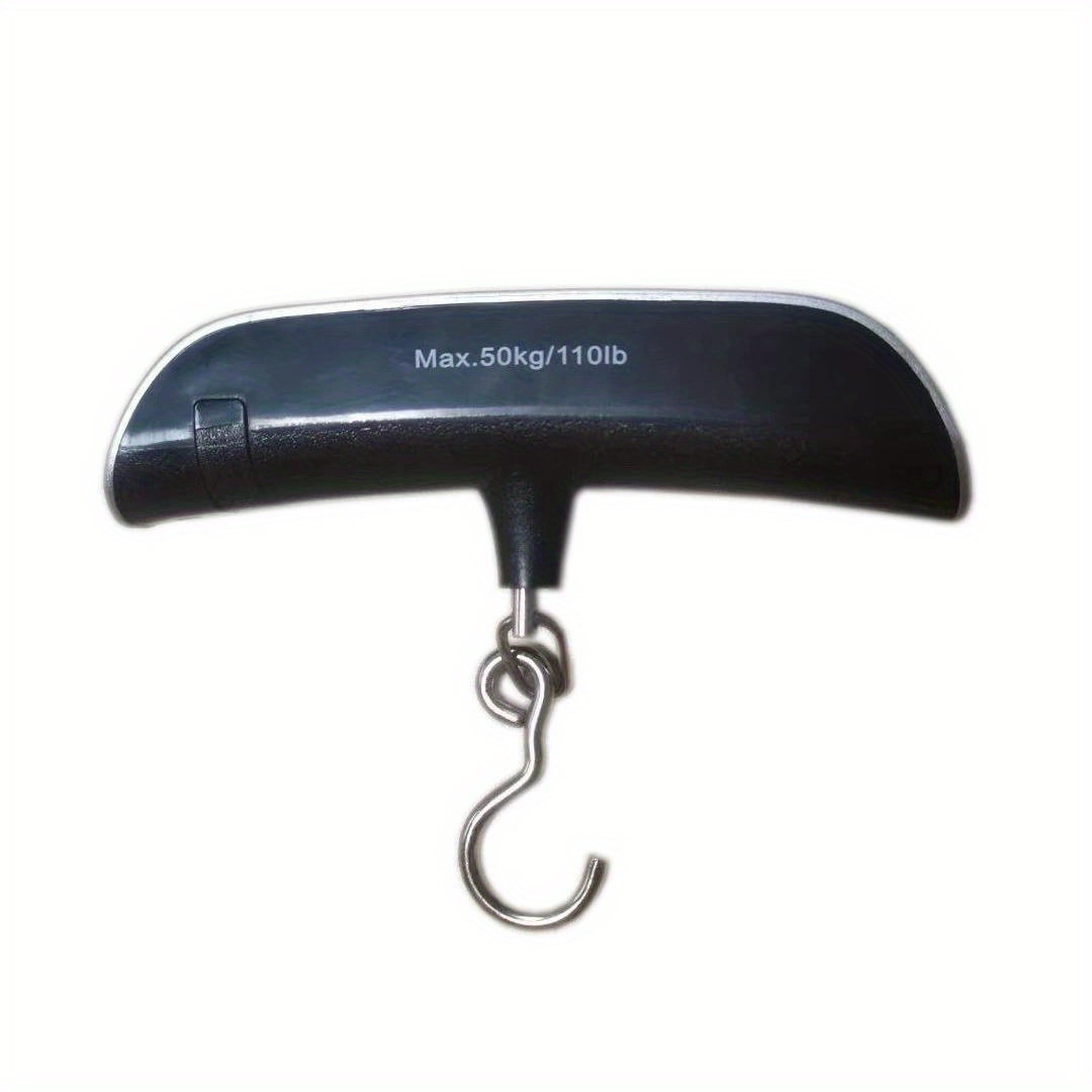 TEMU 1pc/2025pcs Portable Digital Luggage Scale - Lcd Display, 110lb/ 50kg Capacity - Travel Weighs Baggage With Electronic Balance