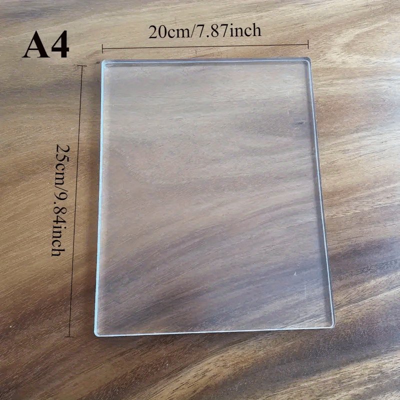 item picture reusable gel printing plate for crafts and home decor ideal for business cards scrapbooking journals